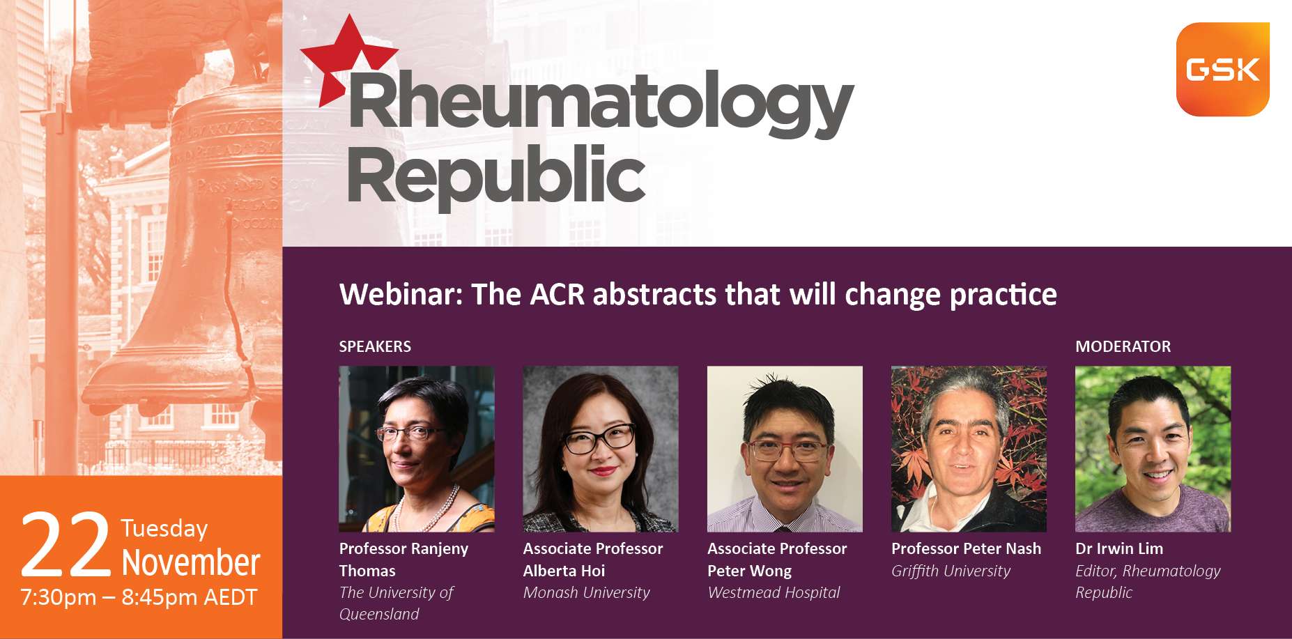 Webinar The ACR abstracts that will change practice Rheuma